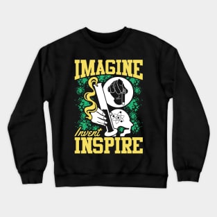 Imagine Invent Inspire Science Crewneck Sweatshirt